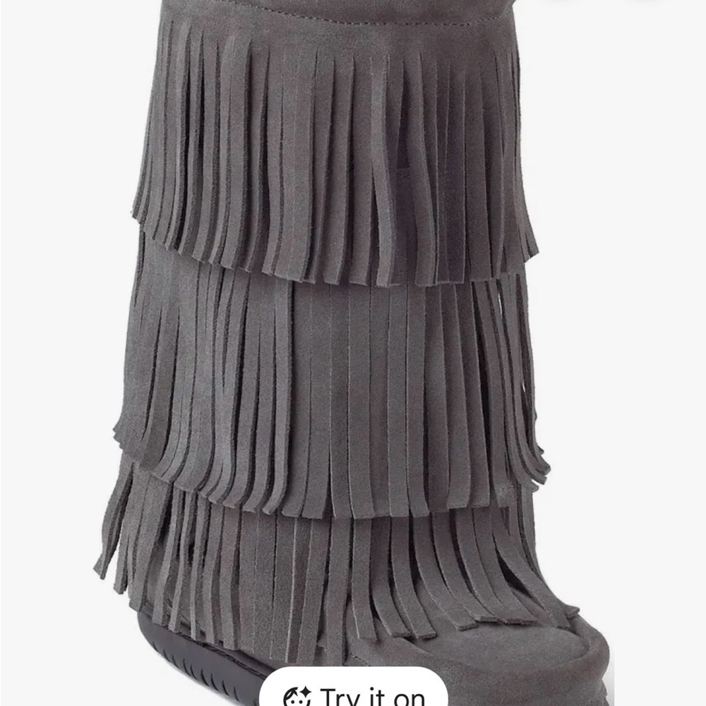 Manitobah Mukluks - Gray Fringe